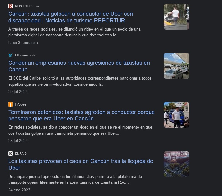 Est-il sûr de prendre un taxi depuis l’aéroport de Cancún