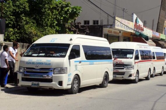 van tulum playa del carmen horarios