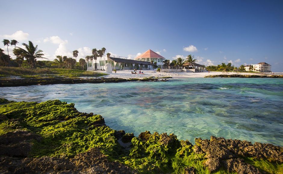 Bahía de Tankah . mejores playas riviera maya