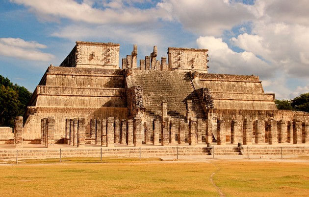 para ver los templos de Chichén Itzá