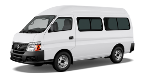 Group Transport in Tulum with Nissan Urvan